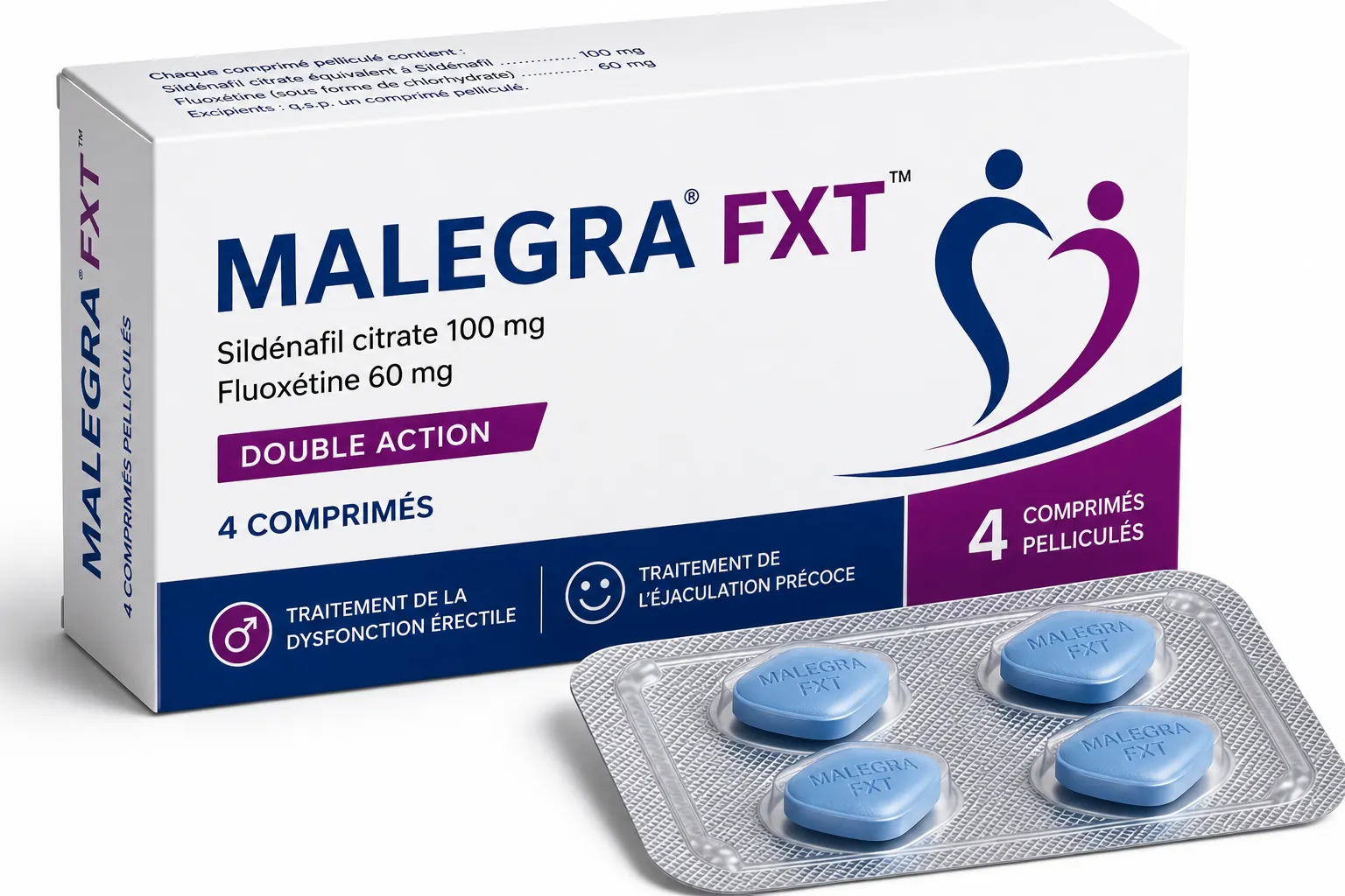 Malegra FXT (Sildenafil + Fluoxetina)